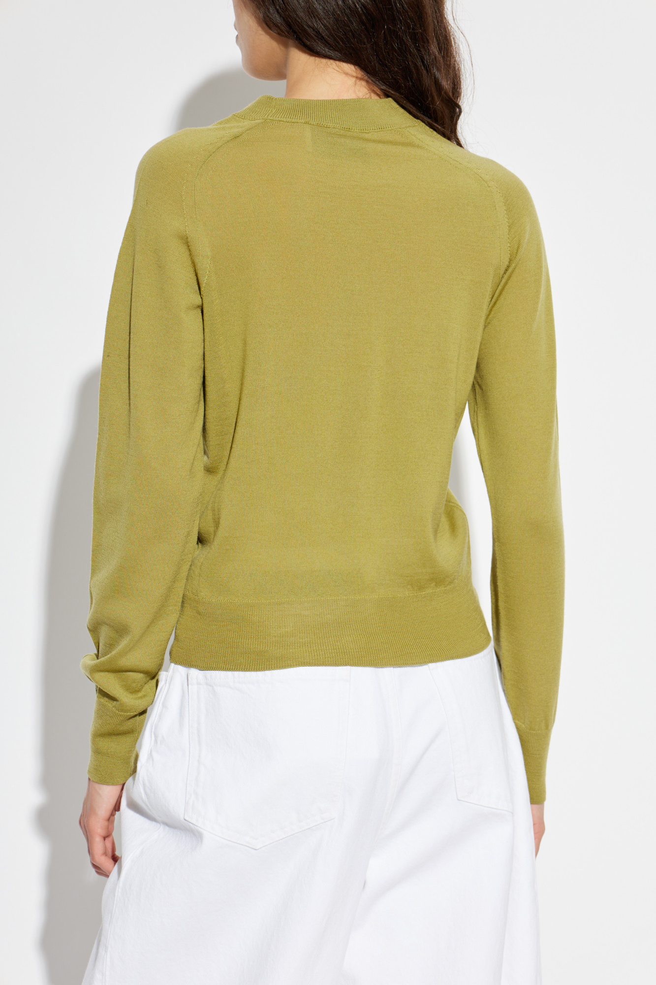Ami Alexandre Mattiussi Wool sweater with embroidered logo